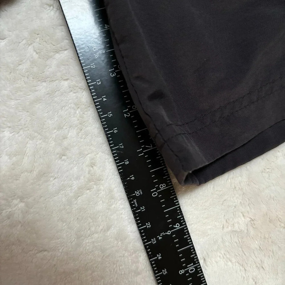 Vintage L.L. Bean Mens Swim Trunk Shorts Large Dark Grey‎ Lined Nylon 0DRK1 - Picture 9 of 10